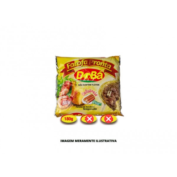 FAROFA TEMPERADA CALABRESA DOBA 1X25X180G